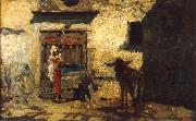 Maria Fortuny i Marsal Cortile arabo china oil painting artist